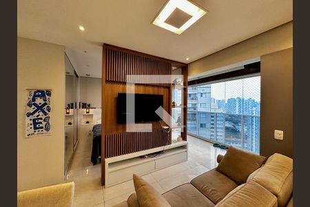 Sala de apartamento à venda com 1 quarto, 48m² em Vila Gertrudes, São Paulo