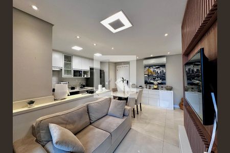 Sala de apartamento à venda com 1 quarto, 48m² em Vila Gertrudes, São Paulo