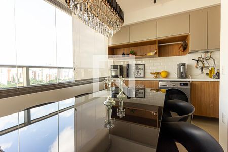 Sala de Jantar de apartamento à venda com 2 quartos, 69m² em Brooklin, São Paulo
