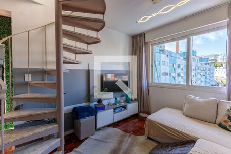 Sala de apartamento à venda com 2 quartos, 114m² em Floresta, Porto Alegre