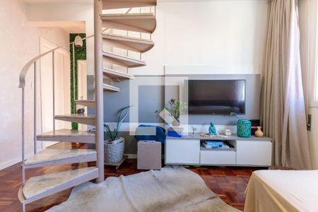 Sala de apartamento à venda com 2 quartos, 114m² em Floresta, Porto Alegre