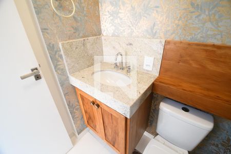 Lavabo de apartamento à venda com 1 quarto, 50m² em Cambuí, Campinas