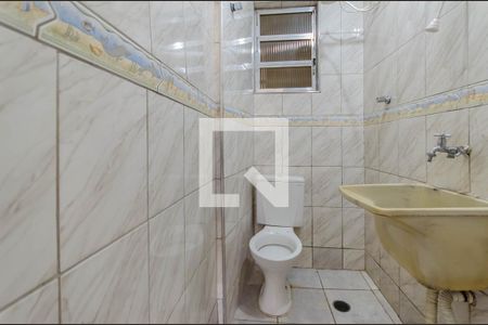 Banheiro de apartamento à venda com 1 quarto, 27m² em Varzea do Glicerio, São Paulo