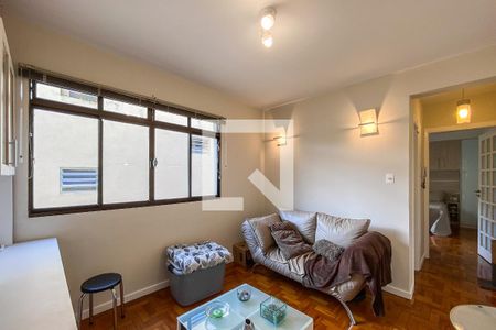 Sala de apartamento à venda com 1 quarto, 40m² em Vila Mariana, São Paulo
