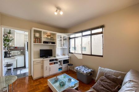 Sala de apartamento à venda com 1 quarto, 40m² em Vila Mariana, São Paulo