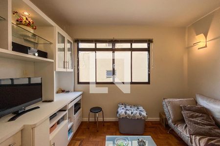 Sala de apartamento à venda com 1 quarto, 40m² em Vila Mariana, São Paulo