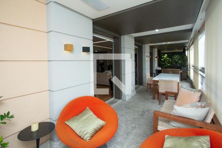 Varanda de apartamento à venda com 3 quartos, 275m² em Indianópolis, São Paulo