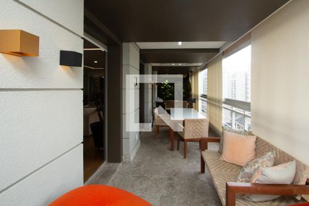 Varanda de apartamento à venda com 3 quartos, 275m² em Indianópolis, São Paulo
