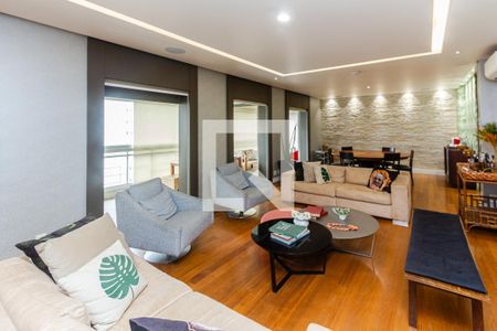 Sala de apartamento à venda com 3 quartos, 275m² em Indianópolis, São Paulo