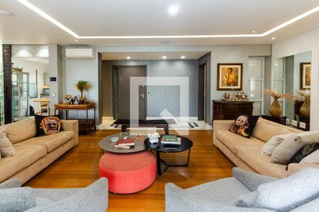 Sala de apartamento à venda com 3 quartos, 275m² em Indianópolis, São Paulo