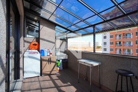 Terraço - Cobertura de apartamento à venda com 3 quartos, 125m² em Cristo Redentor, Porto Alegre