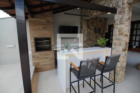 Churrasqueira de casa de condomínio à venda com 4 quartos, 370m² em Taquara, Rio de Janeiro