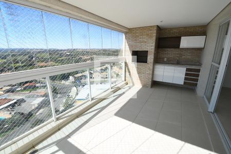 Sala - Varanda Gourmet de apartamento à venda com 3 quartos, 113m² em Loteamento Alphaville Campinas, Campinas
