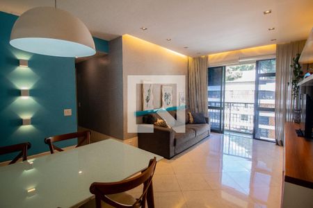 Sala de apartamento para alugar com 3 quartos, 100m² em Botafogo, Rio de Janeiro