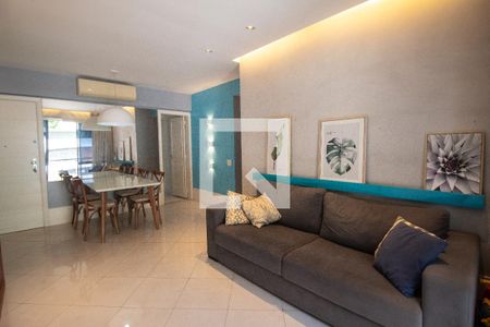 Sala de apartamento para alugar com 3 quartos, 100m² em Botafogo, Rio de Janeiro