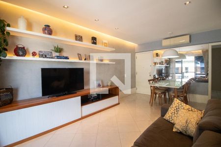 Sala de apartamento para alugar com 3 quartos, 100m² em Botafogo, Rio de Janeiro