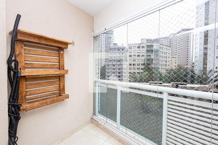 Varanda de apartamento para alugar com 1 quarto, 48m² em Bela Vista, São Paulo
