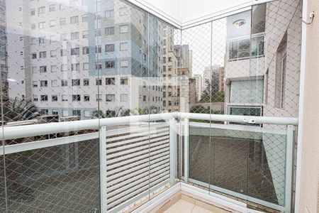 Varanda de apartamento para alugar com 1 quarto, 48m² em Bela Vista, São Paulo