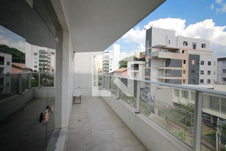 Varanda da Sala de apartamento à venda com 5 quartos, 241m² em Cidade Nova, Belo Horizonte