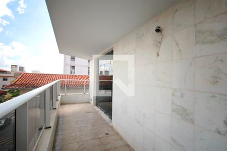 Varanda da Sala de apartamento à venda com 5 quartos, 241m² em Cidade Nova, Belo Horizonte