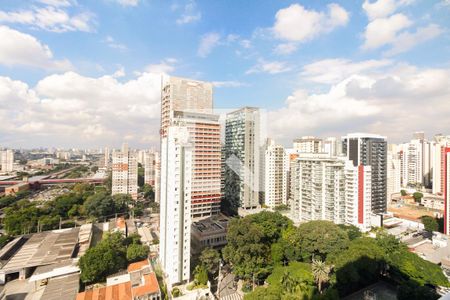 Varanda Sala - Vista de apartamento para alugar com 1 quarto, 45m² em Vila Gomes Cardim, São Paulo