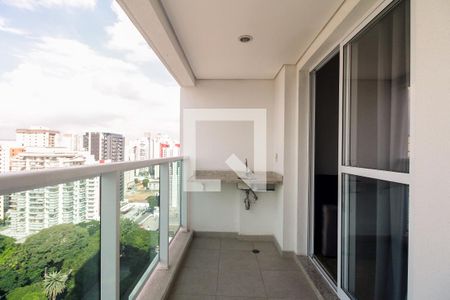 Varanda Sala de apartamento para alugar com 1 quarto, 45m² em Vila Gomes Cardim, São Paulo