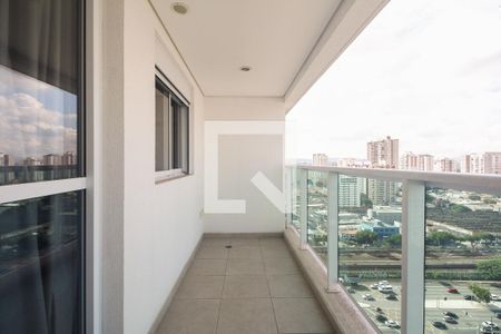 Varanda Sala de apartamento para alugar com 1 quarto, 45m² em Vila Gomes Cardim, São Paulo