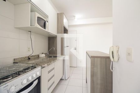 Cozinha de apartamento para alugar com 1 quarto, 45m² em Vila Gomes Cardim, São Paulo