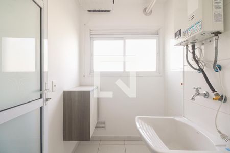 Área de Serviço de apartamento para alugar com 1 quarto, 45m² em Vila Gomes Cardim, São Paulo