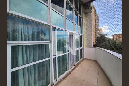 Varanda da Sala de apartamento para alugar com 4 quartos, 120m² em Recreio dos Bandeirantes, Rio de Janeiro