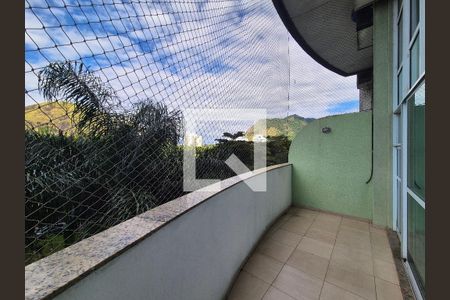 Varanda da Sala de apartamento para alugar com 4 quartos, 120m² em Recreio dos Bandeirantes, Rio de Janeiro