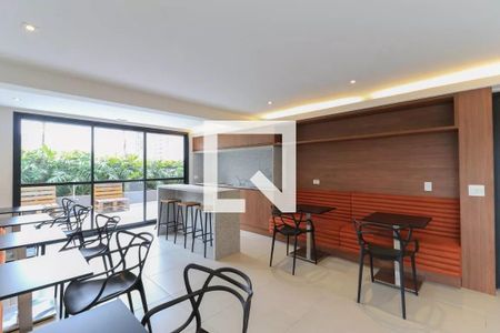 Área comum - Salão de festas de kitnet/studio para alugar com 1 quarto, 29m² em Campo Belo, São Paulo