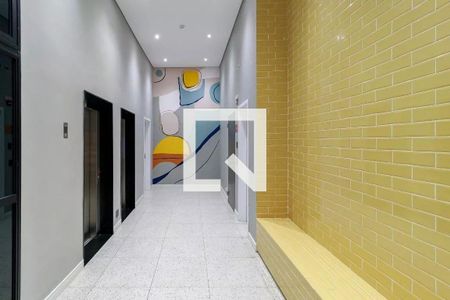 Hall Social de kitnet/studio para alugar com 1 quarto, 29m² em Campo Belo, São Paulo
