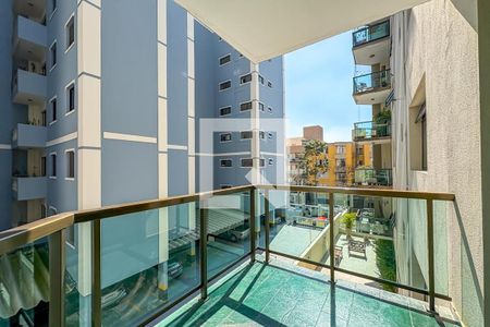 Varanda da Sala de apartamento para alugar com 3 quartos, 97m² em Baeta Neves, São Bernardo do Campo