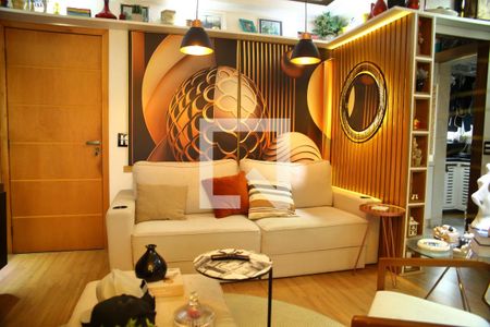 Sala de apartamento à venda com 2 quartos, 106m² em Vila Olga, São Bernardo do Campo