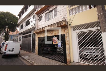Fachada de casa à venda com 3 quartos, 120m² em Chácara Mafalda, São Paulo