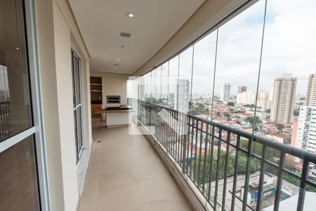 Varanda Sala de apartamento à venda com 3 quartos, 177m² em Cambuci, São Paulo
