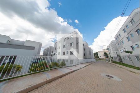 Fachada do bloco de apartamento à venda com 2 quartos, 43m² em Bom Jesus, Contagem
