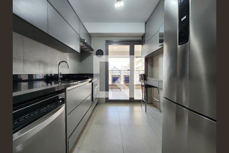 Cozinha de apartamento à venda com 3 quartos, 149m² em Indianópolis, São Paulo