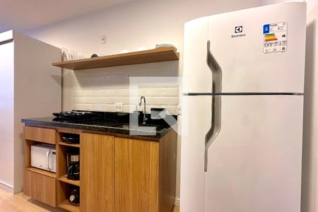 Cozinha de apartamento para alugar com 1 quarto, 31m² em Centro, Rio de Janeiro