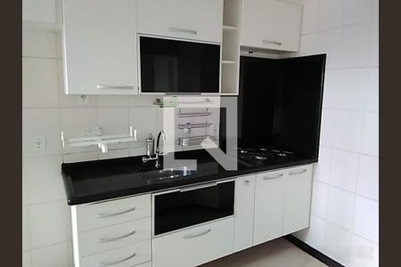 Cozinha de apartamento à venda com 1 quarto, 42m² em Casa Branca, Santo André