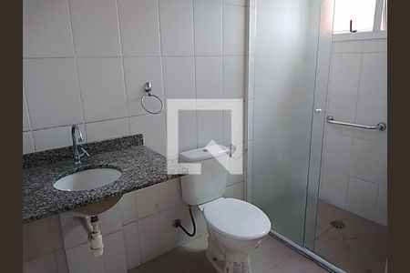 Banheiro de apartamento à venda com 1 quarto, 42m² em Casa Branca, Santo André