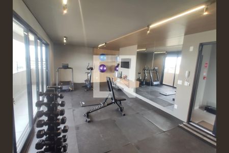 Área comum - Academia de apartamento para alugar com 1 quarto, 45m² em Saraiva, Uberlândia
