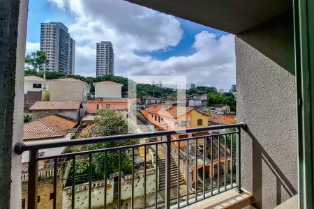 varanda  de kitnet/studio para alugar com 1 quarto, 29m² em Vila São José, São Paulo