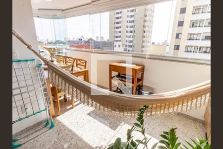 Varanda de apartamento à venda com 2 quartos, 75m² em Vila Bertioga, São Paulo
