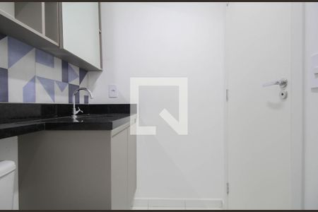 Banheiro de apartamento à venda com 1 quarto, 25m² em Vila Andrade, São Paulo