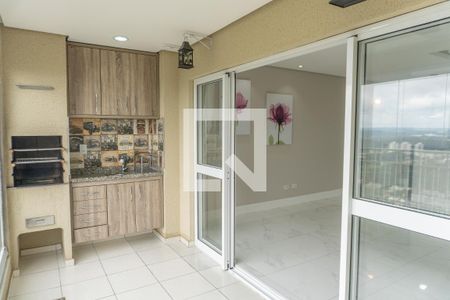 Varanda da Sala de apartamento para alugar com 3 quartos, 91m² em Loteamento Villa Branca, Jacareí