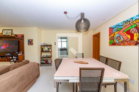Sala de apartamento à venda com 3 quartos, 180m² em Coração Eucarístico, Belo Horizonte