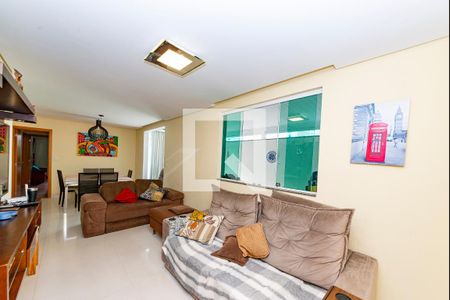 Sala de apartamento à venda com 3 quartos, 180m² em Coração Eucarístico, Belo Horizonte