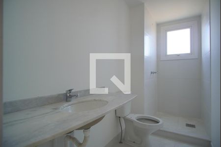 Banheiro suíte  de apartamento à venda com 3 quartos, 92m² em São Sebastião, Porto Alegre